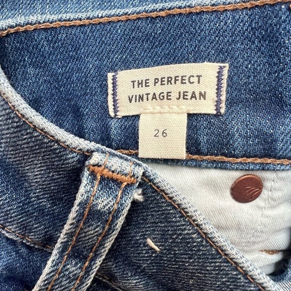 Madewell The Highest-Rise Perfect Vintage Jean in Longisle Wash - Picture 7 of 7